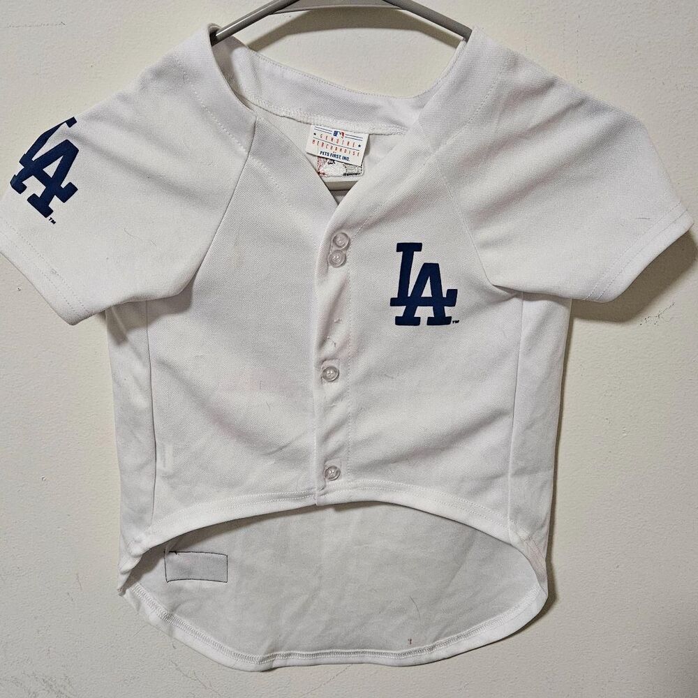 LA Dodgers dog jersey MLB officially licensed sz Large